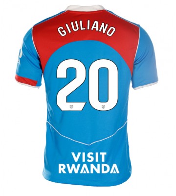 Atletico Madrid Giuliano Simeone #20 Tredjetröja Dam 2025-26 Kortärmad